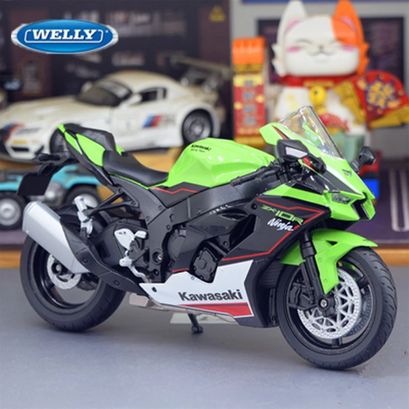 ミニカー　WELLY 8個セット WELLY 1:12 Kawasaki Ninja ZX10R Heavy Locomoti Simulation