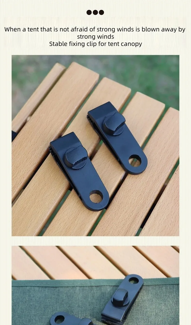 10/20/50 stücke Starke Biss Zelt Clips Outdoor Plane Clips Winddicht Feste Camping Zelt Spann Clips Robuste Zelt clips – Detail 10