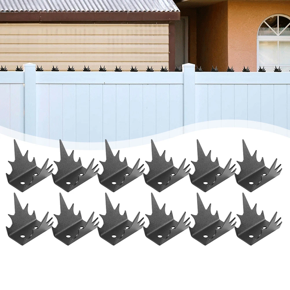 

Fence Nails Self-tapping Screws And Rubber Plugs Metal Fence Nails Anti-rust Coating Anti-climb Safety Guard Home Improvement