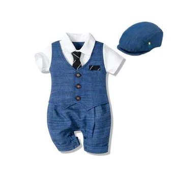 Baby Gentleman Romper Set 1