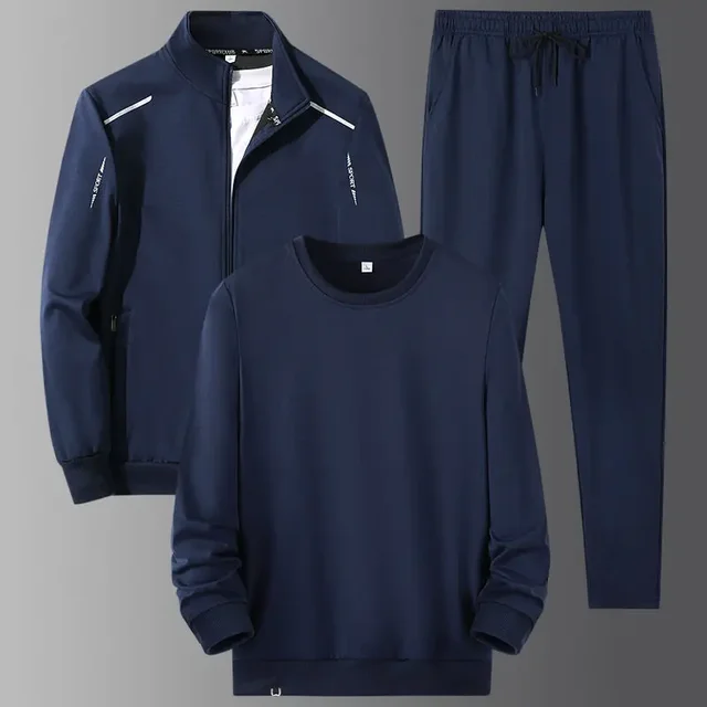 8XL hommes survêtements unisexe Jogging costume marque de mode 3 pièces ensemble survêtement hommes printemps automne mode sweats à capuche pantalons de survêtement 1