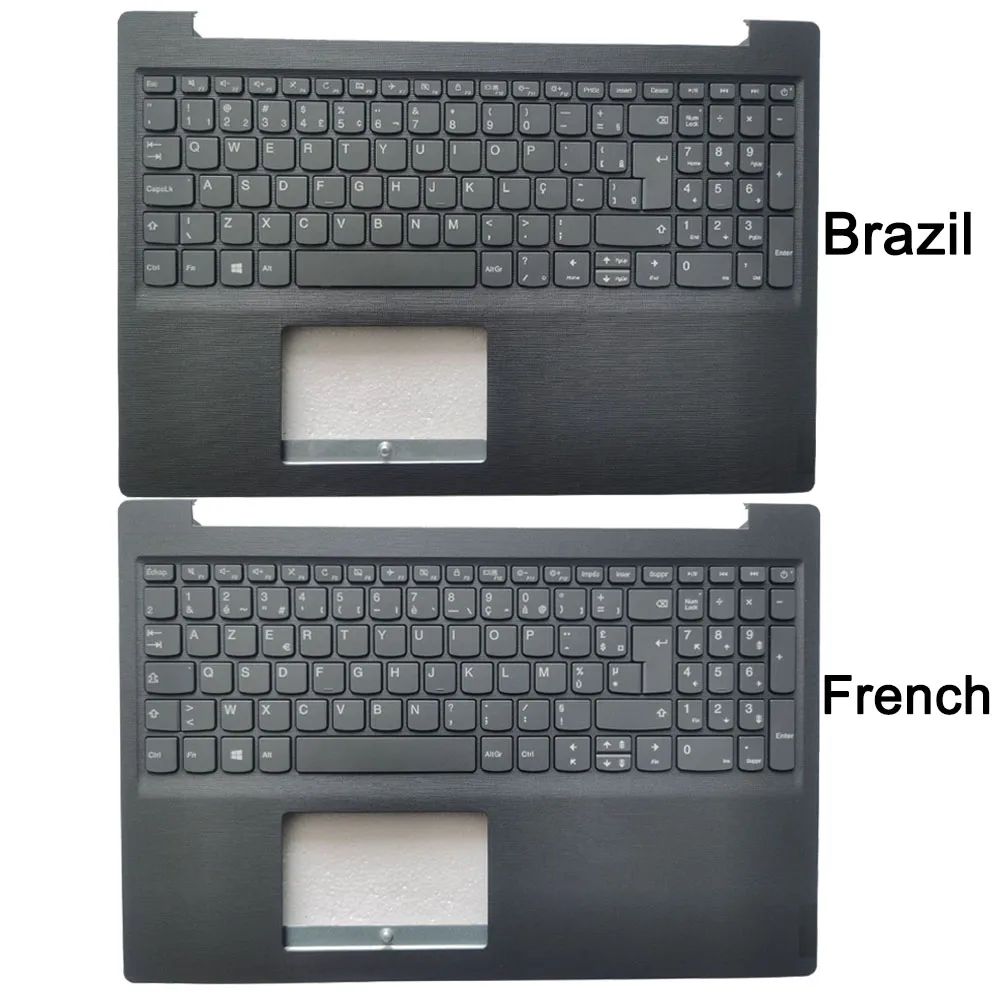 Nuovo Fr Francese/Br Brasile Tastiera Per Lenovo Ideapad V15 V15-Igl V15-Ada V15-Ikb V15-Iwl Con Custodia Superiore Per Poggiapolsi
