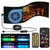 5V USB Smart App Remote Control Multilingual Car LED Matrix Pixel Panel Scrolling Advertising Car Truck Devil's Eye Signs Light 3