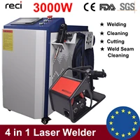 3000W 4 in 1 Fiber Laser Welding Cleaning Cutting Machine Reci Handheld Laser Welder for All Metal Fiber Laser Welding Machine 1