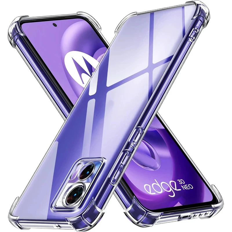 Clear Shockproof Silicone TPU Phone Case Cover