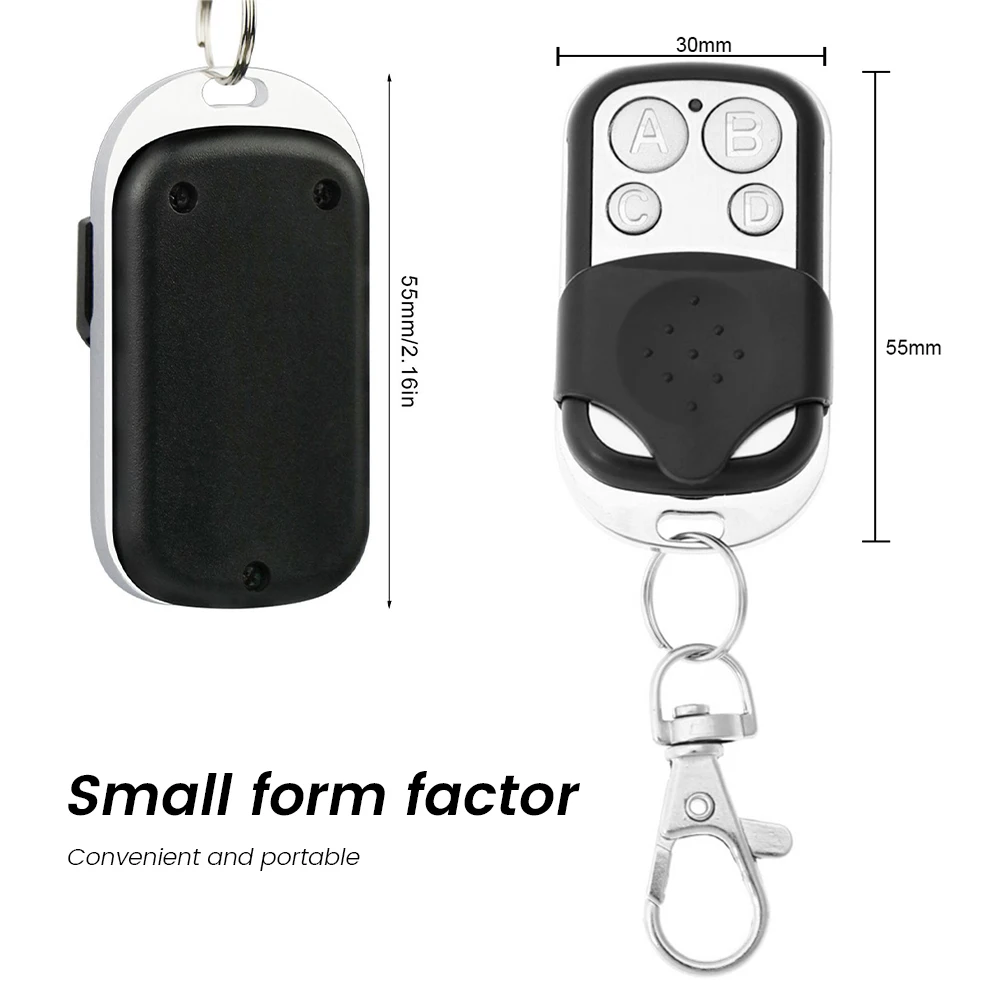 Metal Push Button Remote Control Transmitter ABCD / Lock Unlock 4Button 433MHz U