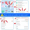 For Samsung Galaxy TabA 9.7 in SM-T550 T551 T555 P550 P555 Screen Protective Film Anti-Scratch 9H Hardness Tablet Tempered Glass 2