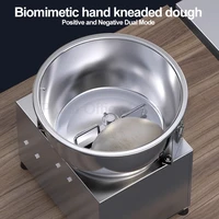 Коммерческий тестомес, емкость 3/5/8 кг, автоматический тестомес из нержавеющей стали для хлебобулочных изделий, пищевой промышленности — изображение 3