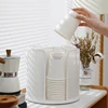Rotating Paper Cup Holder Disposable Cup Storage Rack Bar Milk Tea Coffee Cup Compartment Cup Taker Rotating Cup Holder 2