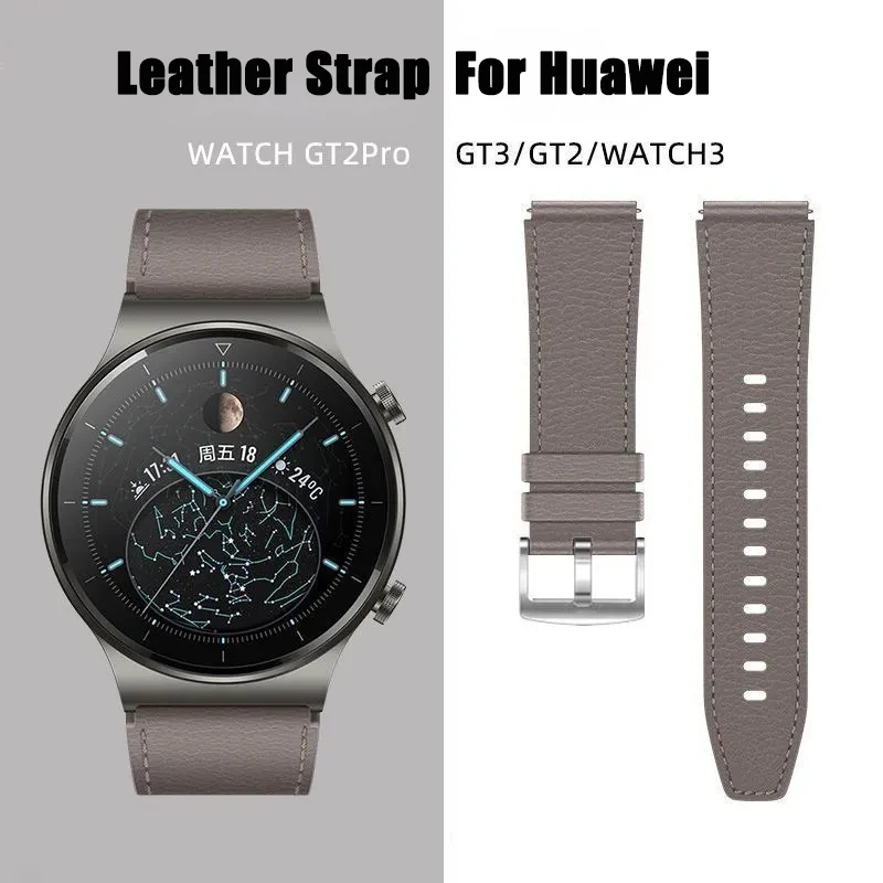 Correa de cuero para reloj inteligente Amazfit Balance, pulsera de  liberación rápida, accesorios de 22mm - AliExpress