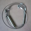 1PC Stronger Spring For the Wild Boar Trap Fox Mouse Trap Replacement With Nuts Diameter 4MM 1