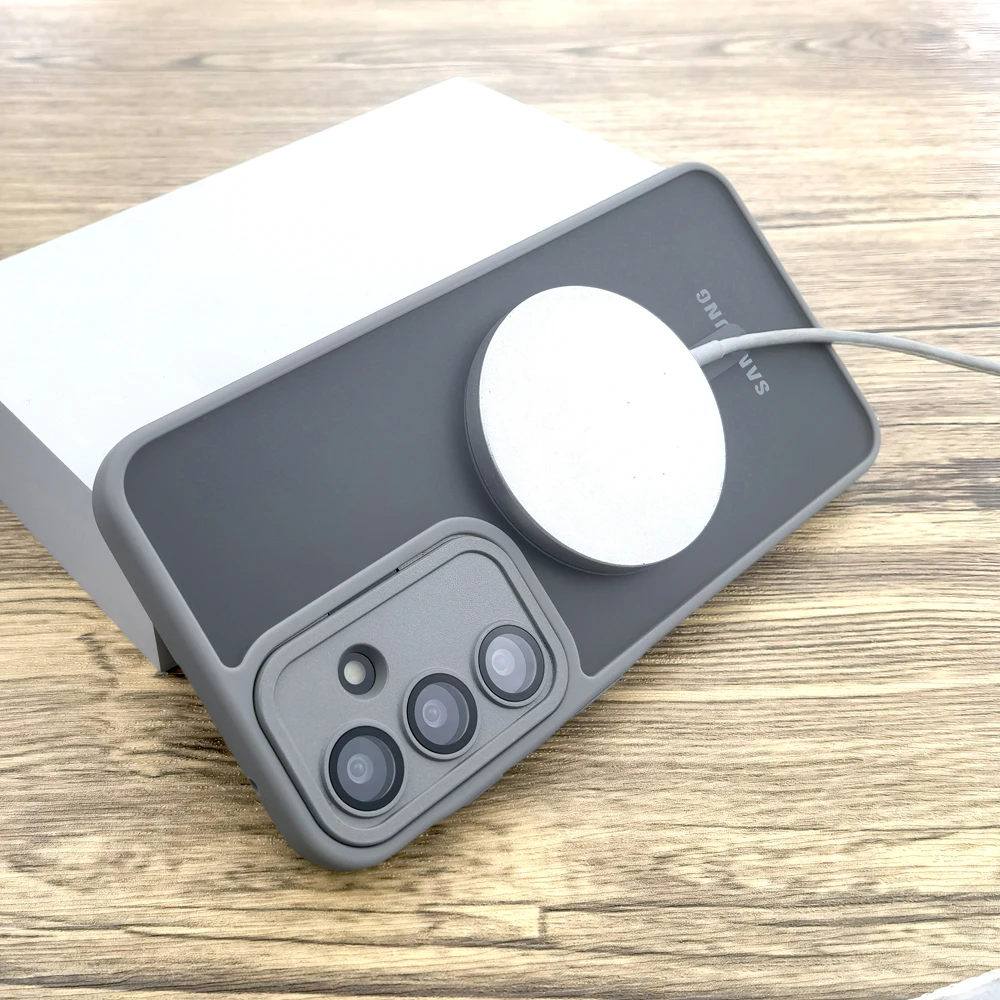Luxury Matte Case with Magsafe Charging Cover