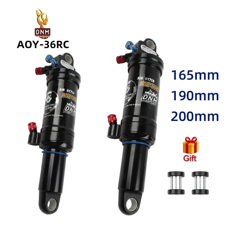 

DNM AOY-36RC 165/190/200mm MTB downhill bicycle coil rear shock absorber mountain bike air suspension manual riding accessories