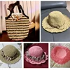 280-300m/Roll Natural Raffia Straw Yarn For Knitting Crocheting Paper Threads DIY Handmade Summer Sunhat Beach Bag Material 2