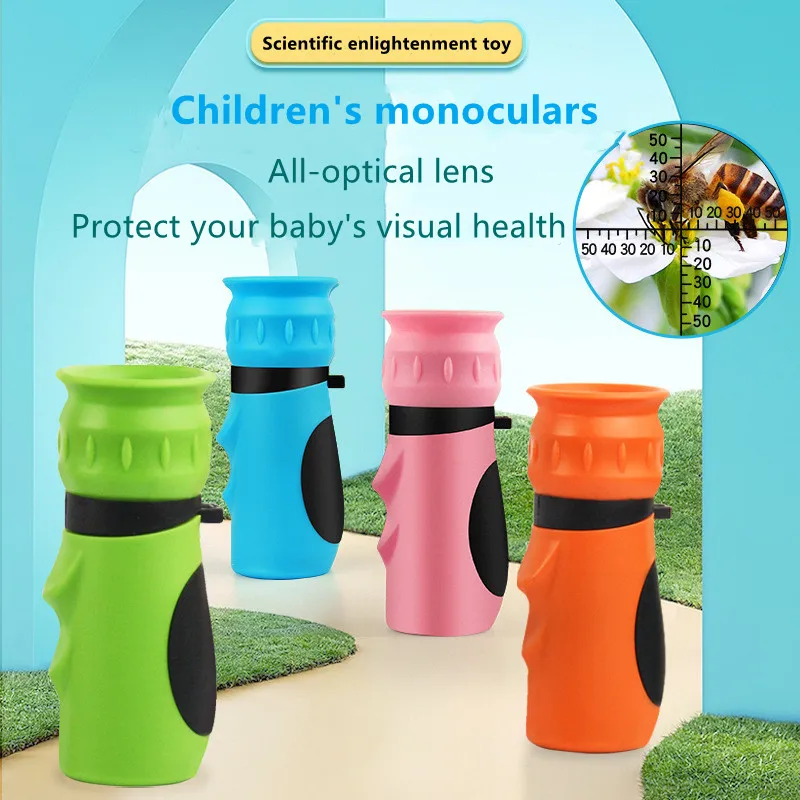 

Children's Telescope High Power HD Focus Fall-proof Telescope All-optical Portable Monoculars