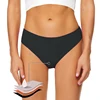 Seamless Menstrual Period Swimming Panties 4-Layer Leakproof Heavy Flow Mesh Briefs Fast Absorbent Panties Plus Size Briefs 3XL 4