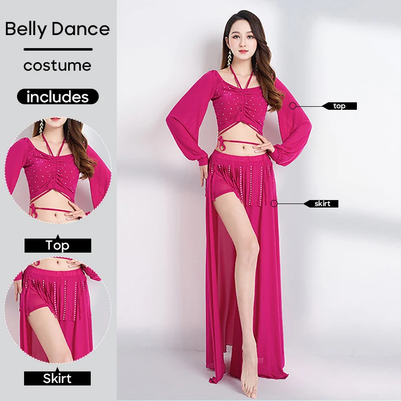UDANCE 2026 Hot Sale Women's Clothes Latin Dancewear Adult Stage Performance Practice Active Wear Off-Shoulder Dress for Women A40 main image 1