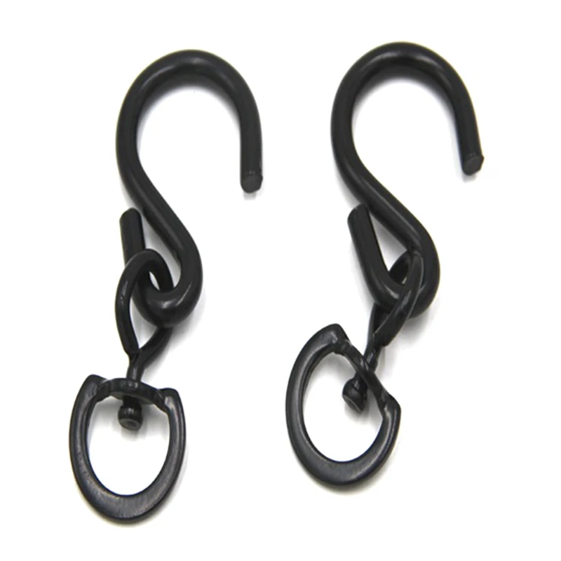 T02C!-4 Pcs Swivel Plant Hanger Pots Hooks Heavy Duty Hanging Plant Hook 360 Degrees Swivel Metal Hooks For Indoor And Outdoor