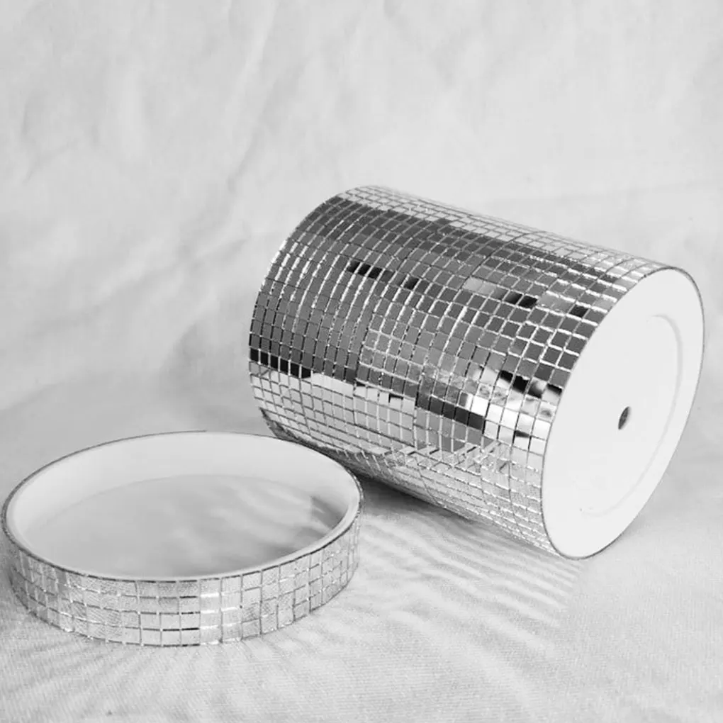 Glass Square Ceramic Disco Ball Vase Modern Twist To Home Decor Simple And Fashionable Square Shape