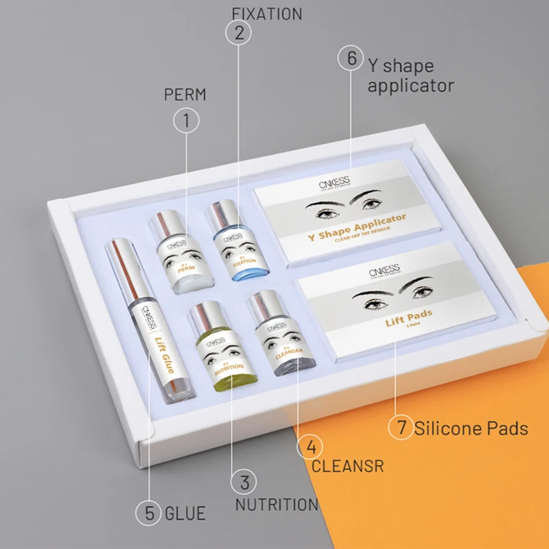 Brow and Lash Lift and Tint Kit Professional Brow Lamination Eyelash Lifting Perming Lashes Dye Eyes Makeup