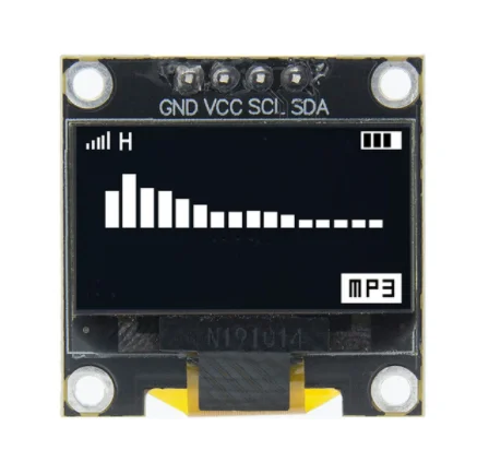 Módulo Pantalla OLED 0.96" 128x64 - SPI/IIC Para Arduino (2 Unidades) | Fuente Blanca