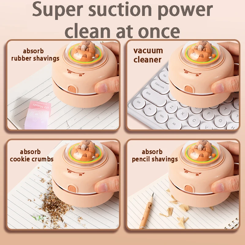 Laptop Keyboard Cleaner Cute capybara Electric Cleaner Student Uses Rubber Chip Collector mini handheld desktop vacuum cleaner School Office Supplies 2354072 Cute capybara Electric Cleaner Student Uses Rubber Chip Collector mini handheld desktop vacuum cleaner School Office Supplies