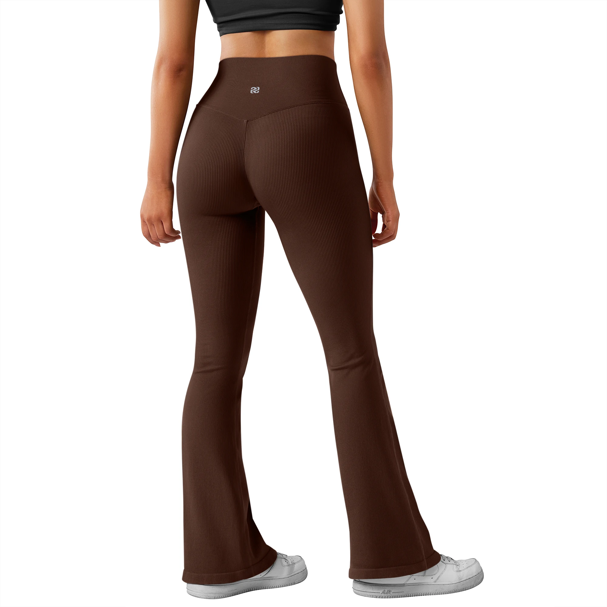 سراويل يوجا ضيقة للسيدات سراويل يوجا مضيئة على الط...