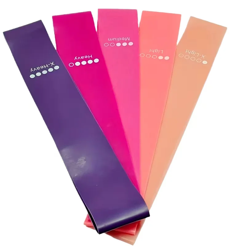 5-Piece Yoga Resistance Bands Set for Strength Training and Body Sculpting