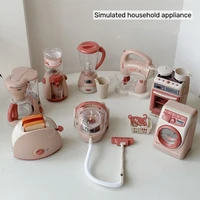 Electric Kitchen Appliance Toy for Girls with Sound & Light Simulation Coffee Maker/Toaster Kitchen Toy Motor Skill Toy 1