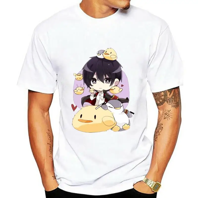 Nuova Maglietta Estiva Chibi Hibari T-Shirt Cotton Hitman Reborn Ofertas Tee Shirt
