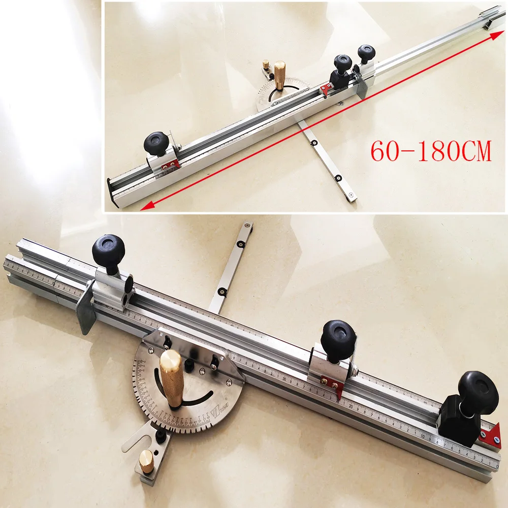 Aluminum Angle Tools Woodworking Router For Table Miter Ruler With