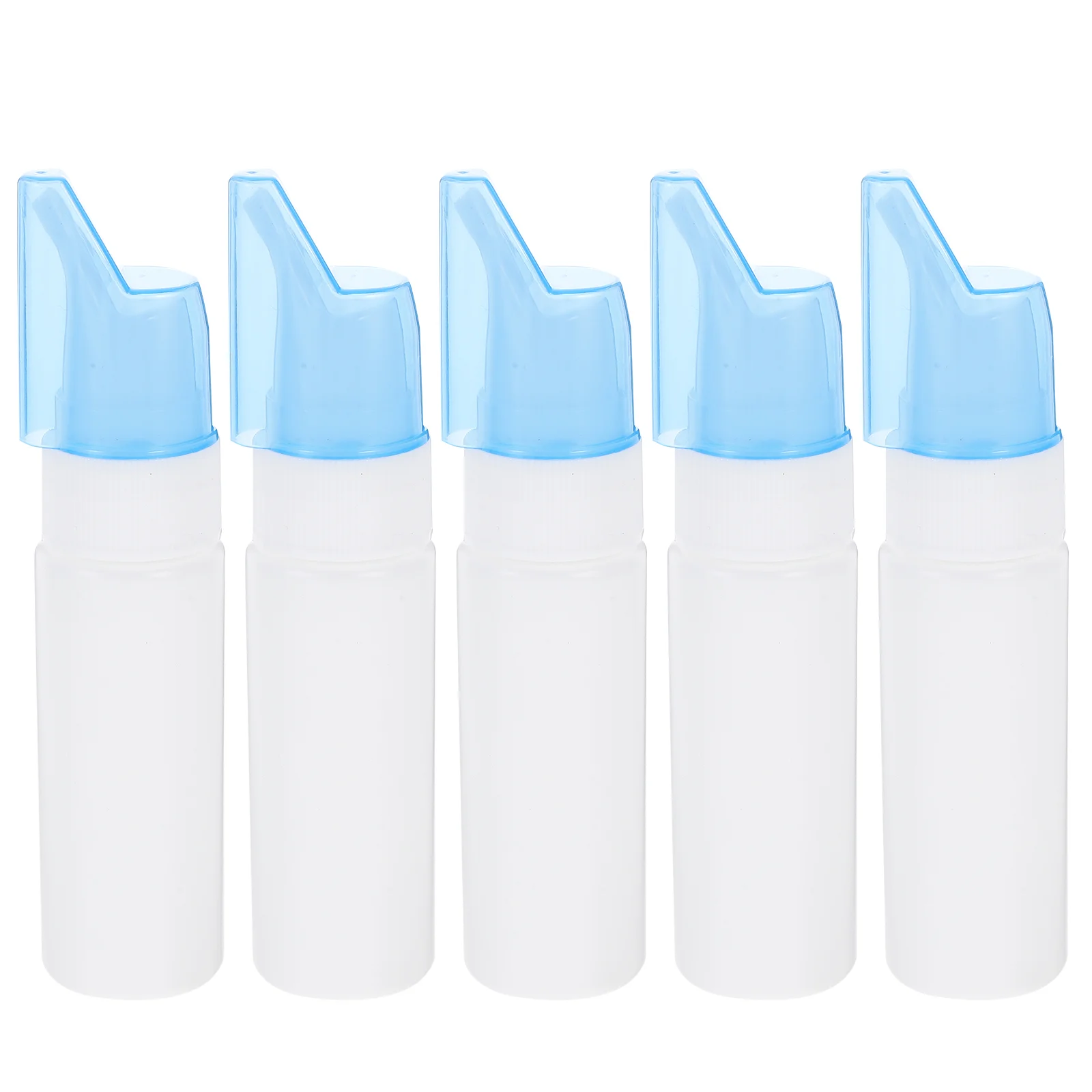 

5pcs Nasal Spray Bottles Refillable Empty Fine Mist Container Pump Rhinitis Sprayer Jar Pot For Home Travel 70ml