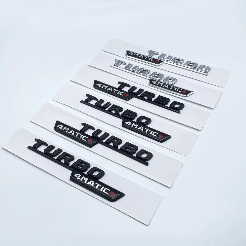 3D плоский для Turbo 4matic 4matic + плюс Эмблема для Mercedes Benz AMG GT E53 GLE53 A35 A45 CLA35 CLA45 GLA45 боковая наклейка на крыло автомобиля