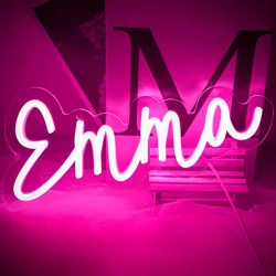 Vibrant Pink Neon Sign - Perfect for Bedroom and Party Decor, Girls' Gift Idea (Pink)