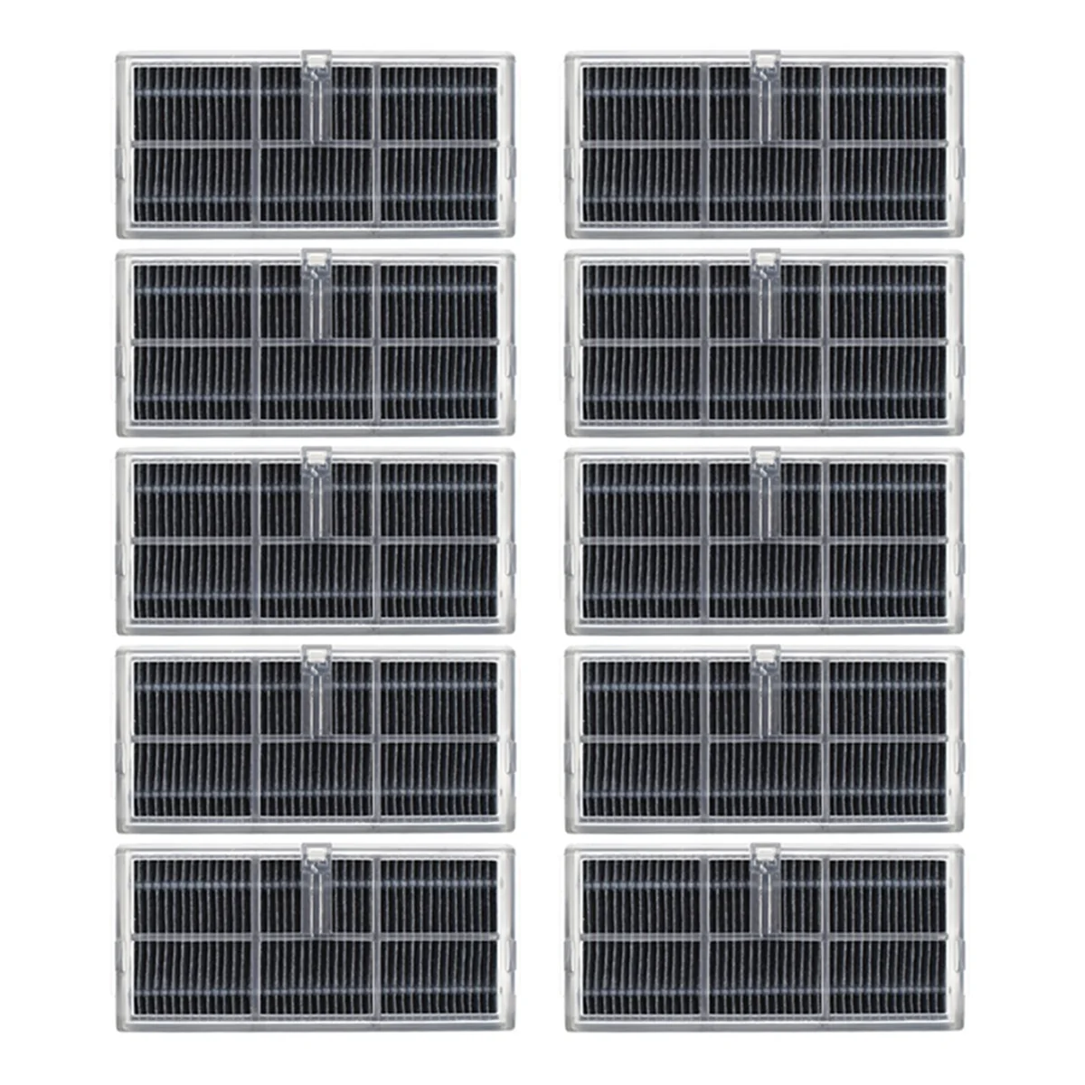 

Сменные детали для пылесоса Dreame Bot X40 /X40 Pro/ X40, моющиеся фильтры НЕРА, 10 шт.