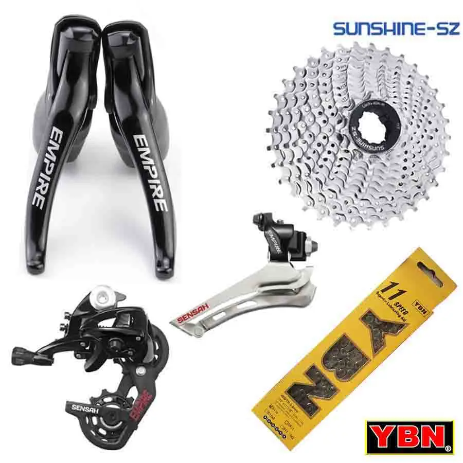 SENSAH EMPIRE 2x11 スピードロードバイクグループセット 22S