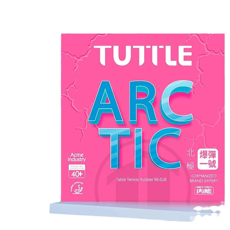TUTTLE Arctic Bomb No.1 Table Tennis Rubber Specific Development Adhesive Sleeve High Friction Rubber Surface table tennis rubber