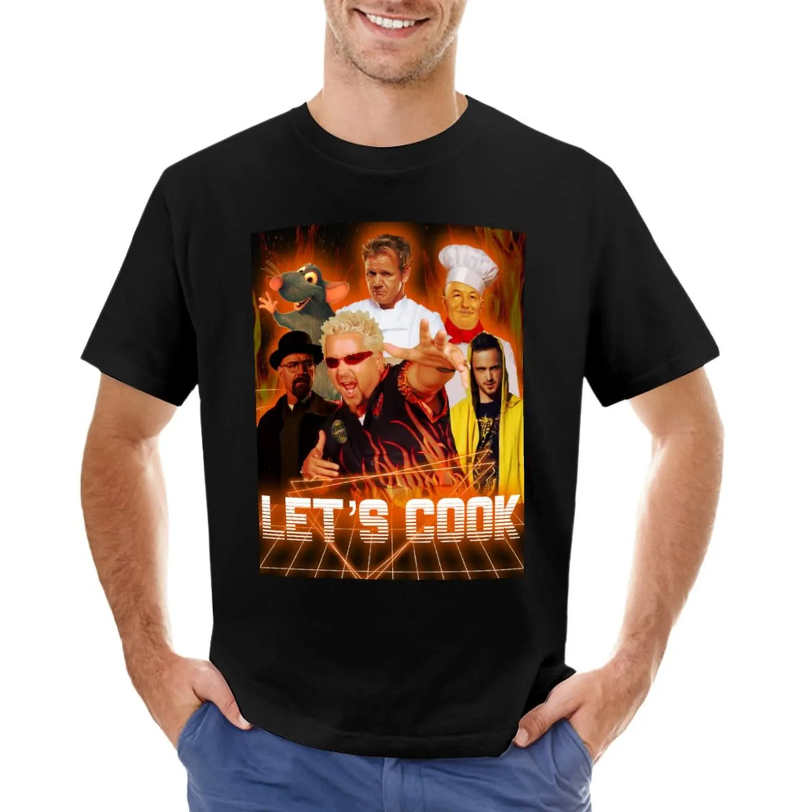 

Let’s Cook T-Shirt customs design your own Aesthetic clothing mens graphic t-shirts big and tall