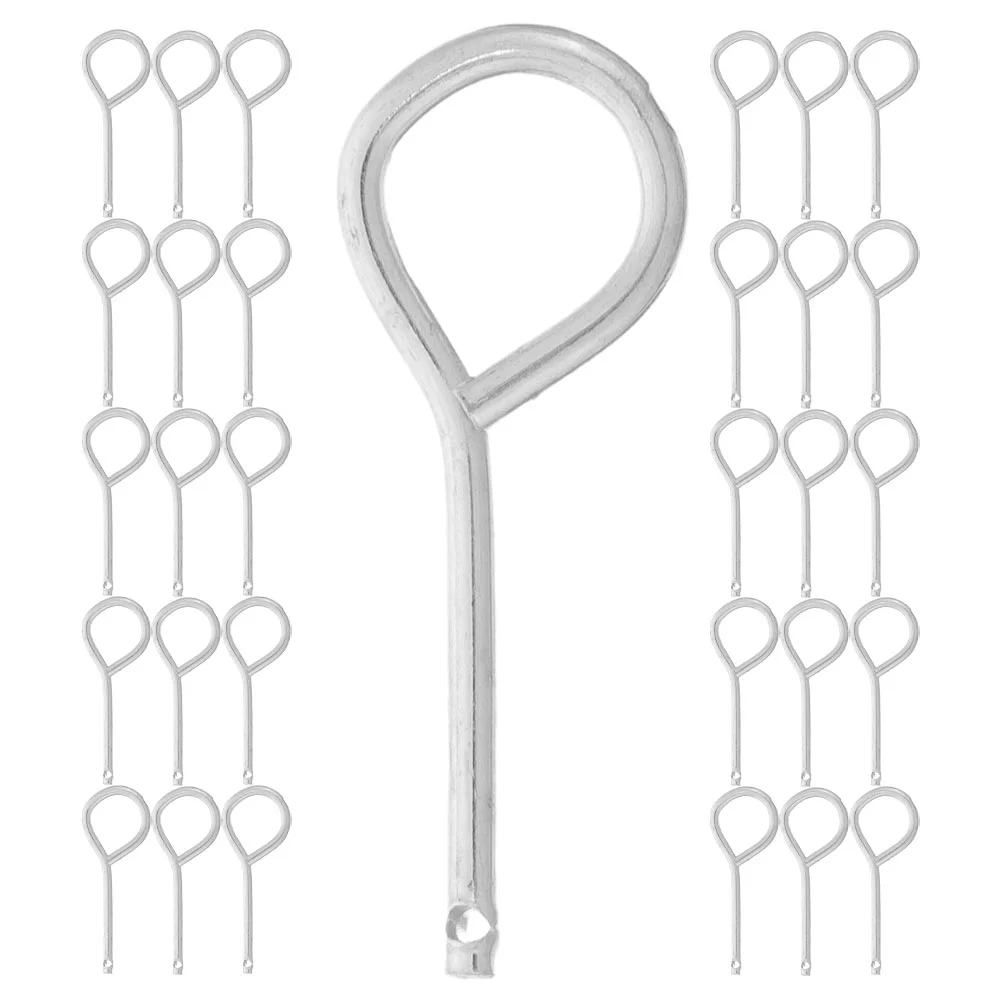 100 Pcs Fire Extinguisher Latch Replacement Pull Pins Equipment Lock For Supplies