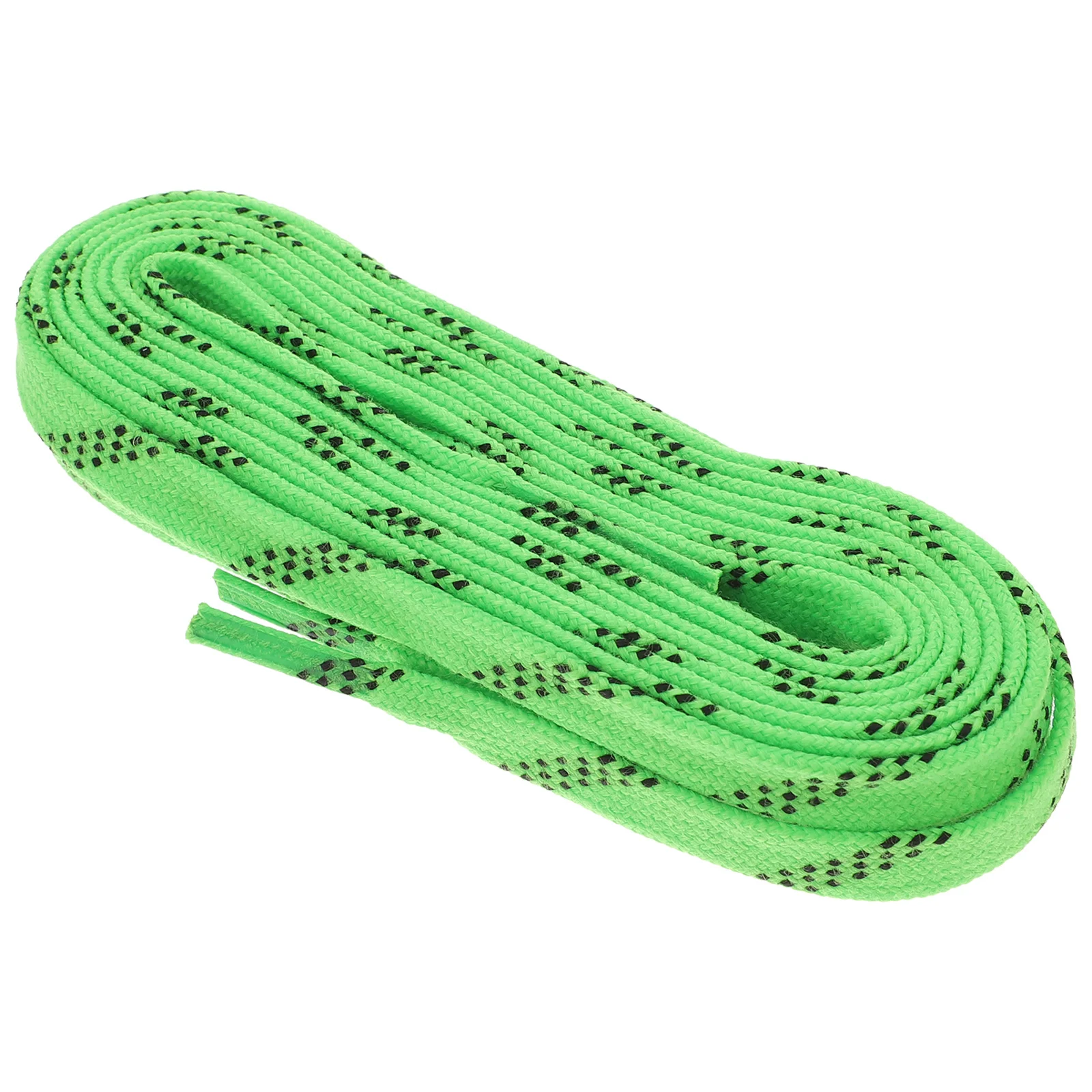

Skate Laces Ice Hockey Shoelaces Roller Lace Waxed Shoe Tightener Skates Flat Derby Strings Up Wide Puller Bite Protector