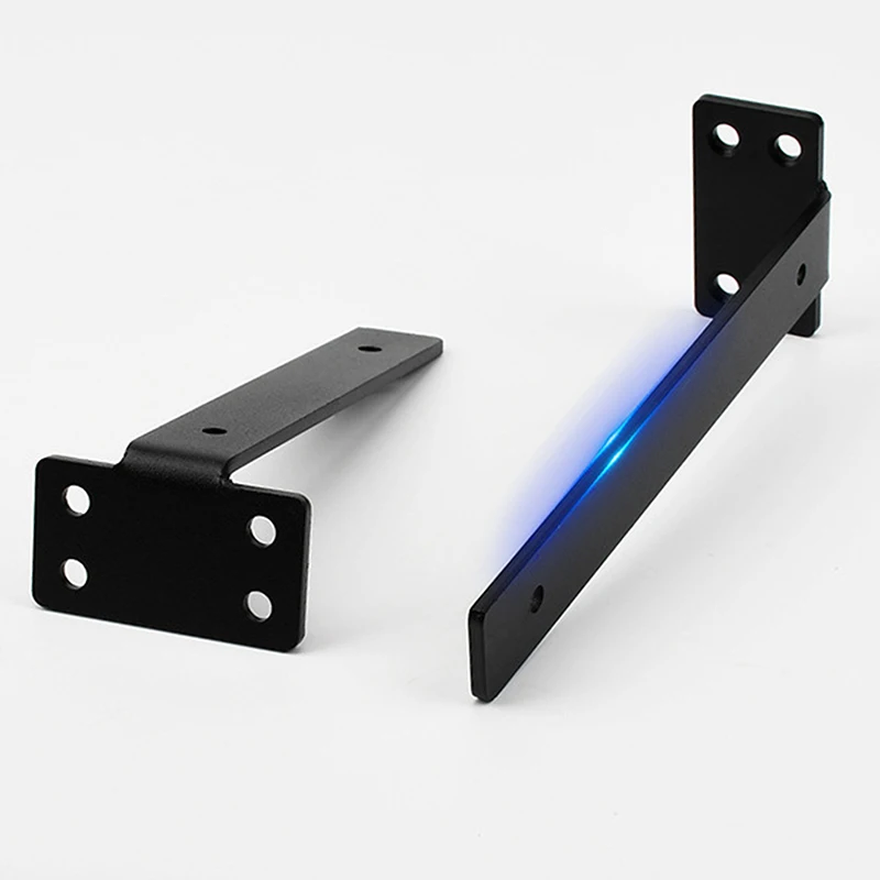 Heavy Duty Cast Iron Shelves Brackets Floating Shelf Brackets 4MM Thicked Invisible L For Shelves Support shelf support folding shelf bracket shelf bracket