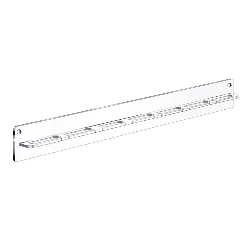 Wall-Mounted Acrylic Eyewear Display Shelf and Sunglasses Storage Rack