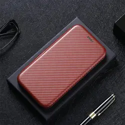 Custodia a libro in pelle di lusso con chiusura magnetica per smartphone