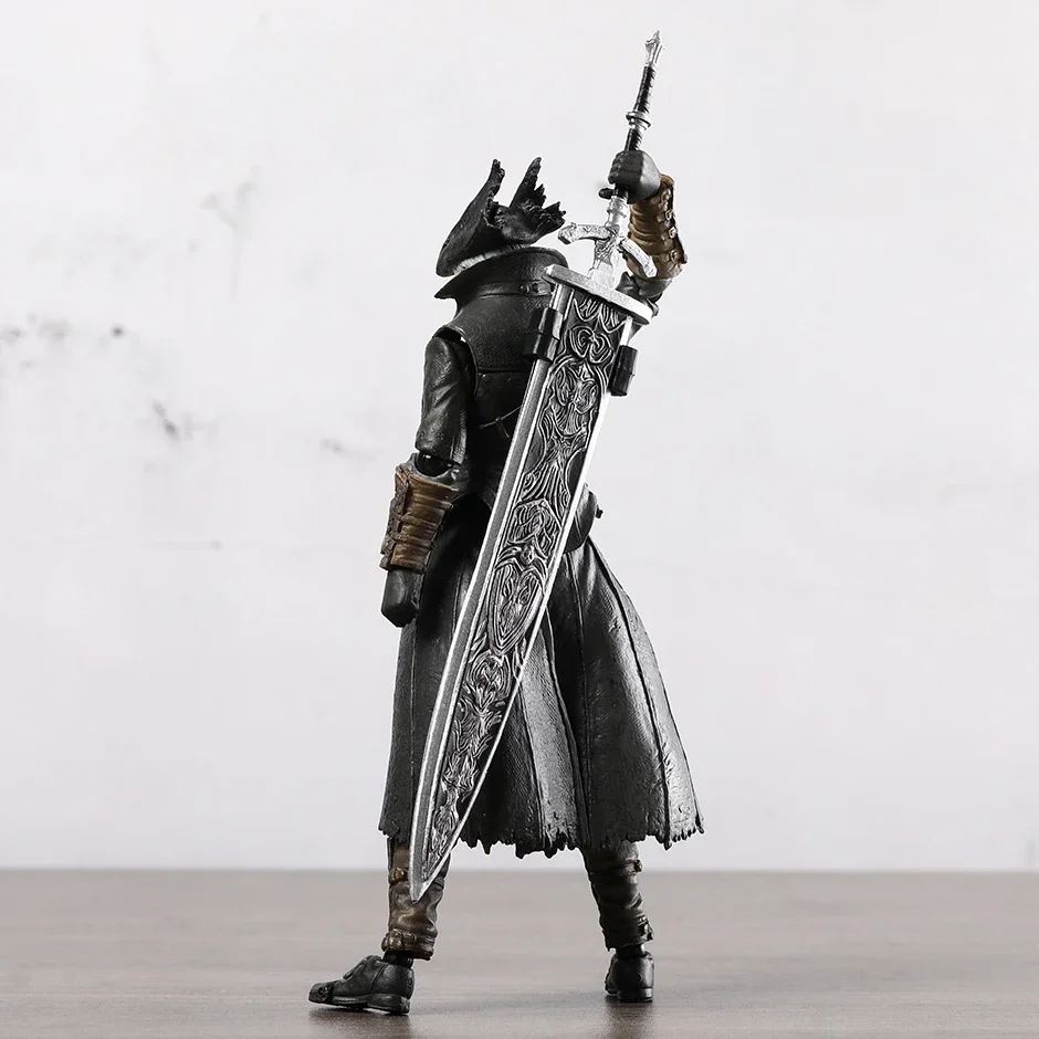 16 cm Bloodborne Hunter Figma 367-DX Aksiyon Figürü Ortak