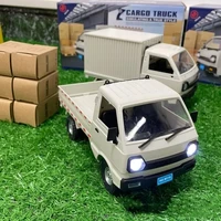 1:16 Wpl D12 Rc Car Simulation Drift Climbing Truck Led Light Cargo Rc Electric Toys Remote Control Car Model Birthday Gift 1
