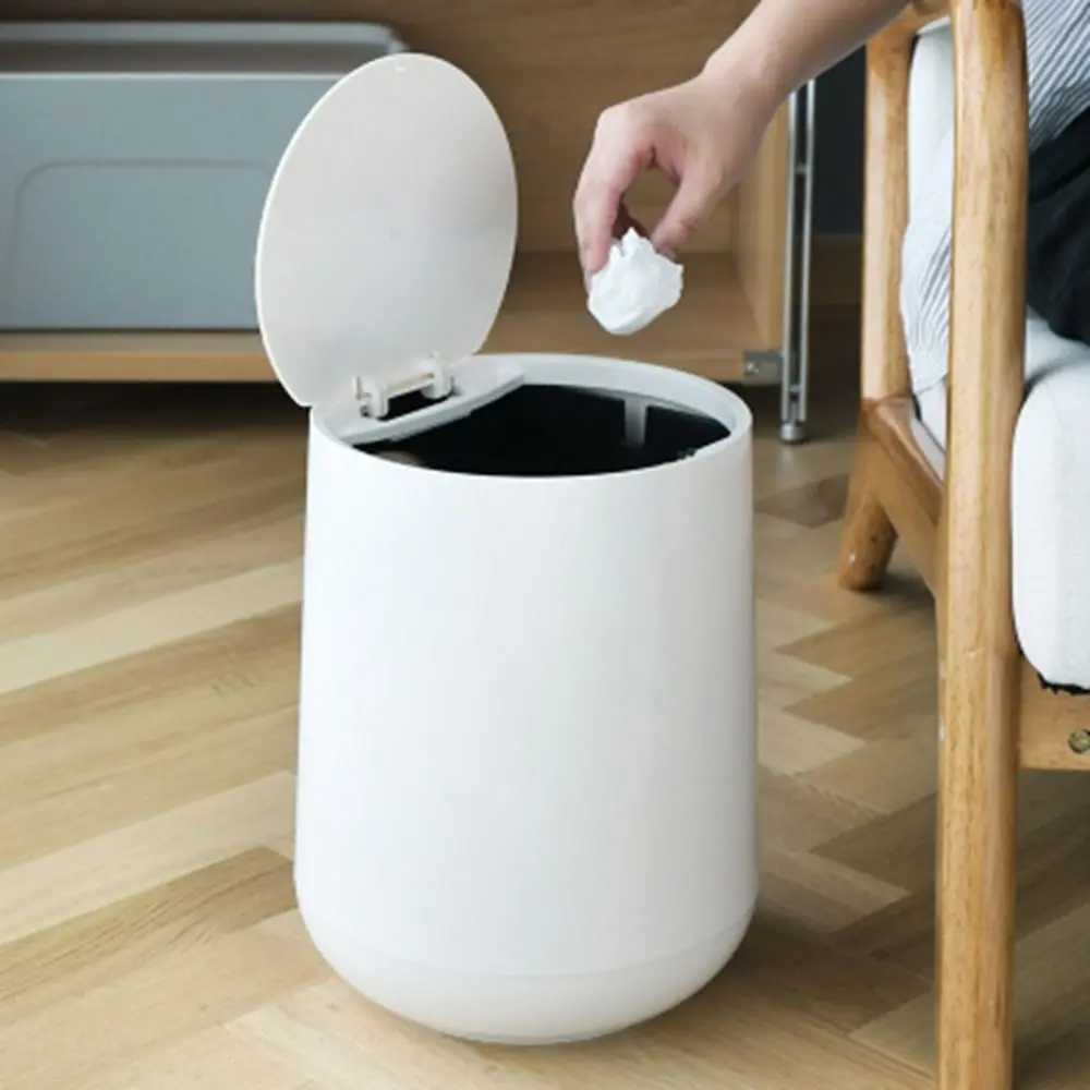 

Practical Trash Storage Classification Large Capacity For Kitchen Bathroom Trash Can Dustbin Rubbish Bin Garbage Bucket