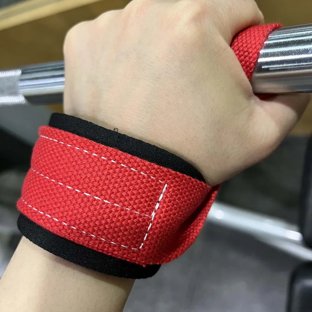 Enhanced Grip Workout Straps for Weightlifting and Fitness Training