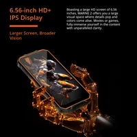 Blackview MARINE 2 Rugged Smartphone 6.56-inch HD+ IPS 90Hz Display 11000mAh  Android 15 16MP Camera NFC 8GB 128GB Cellphone - Image 4