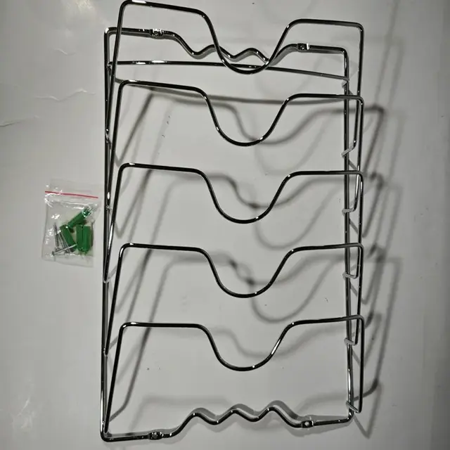 Stainless Steel Pot Lid Holder 4