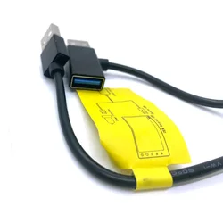 2 in 1 USB Power Supply Cable for Car Charger CarlinKit Device AI Box Android dongle TV box etc